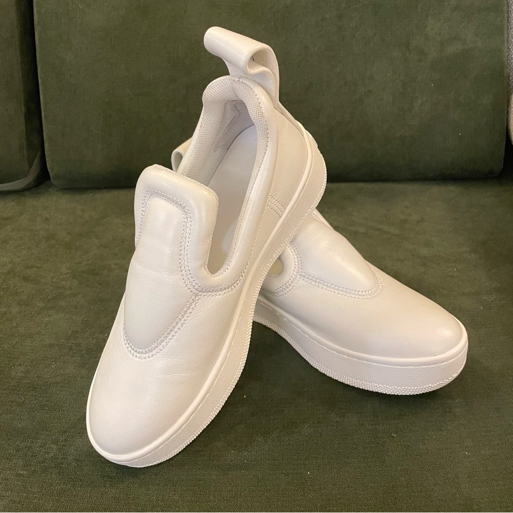 Celine Slip On Sneakers White EU 37